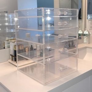 CUBE ACRYLIC MAKEUP ORGANIZER